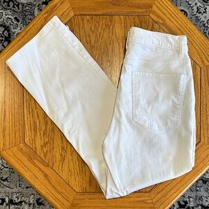 *BOSTON PROPER* White Straight Leg Jeans Size 6